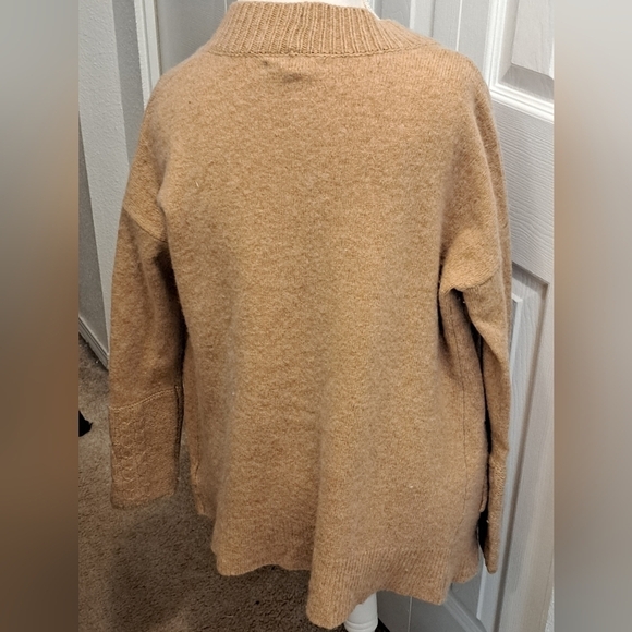 Tahari Yak Wool Blend Open Front Cardigan - Picture 4 of 6